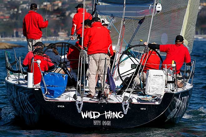 UBS Wild Thing - Audi Sydney Gold Coast Yacht Race 2011 © Howard Wright /IMAGE Professional Photography http://www.imagephoto.com.au
