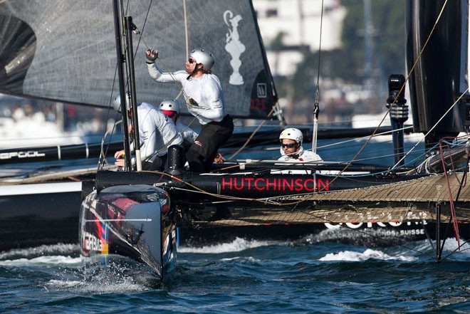 San Diego Match Racing Championship, November 16th 2011, AC45 World Series San Diego. Practice day © Sander van der Borch / Artemis Racing http://www.sandervanderborch.com