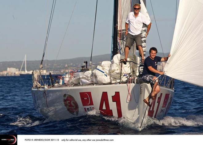 Marco Nannini and  Paul Peggs - Global Ocean Race 2011-12 ©  Jesus Renedo http://www.sailingstock.com