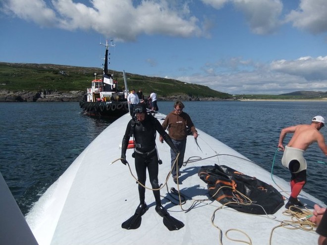  - Rambler righting - Barley Cove, Co Cork, Ireland © Baltimore Sea Safari http://www.baltimoreseasafari.ie/