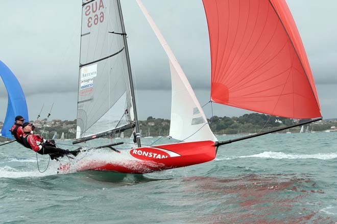 International 14 World Championships 2011 © SW