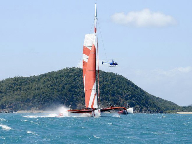 TeamVodafoneSailing -  Meridien Marinas Airlie Beach Race Week 2011 © Stu Mackinvern