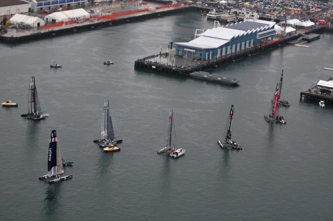 America’s Cup World Series San Diego - day 1 © Christophe Favreau http://christophefavreau.photoshelter.com/