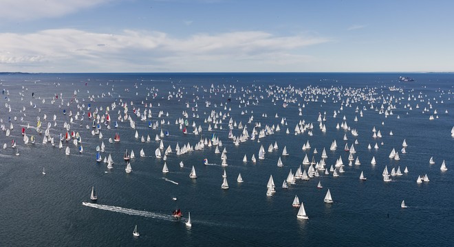 Trieste, 09/10/11 Barcolana 2011 Fleet race © Carlo Borlenghi/Luca Butto
