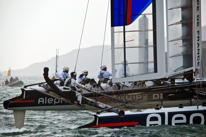 Aleph - America’s Cup World Series 2011 Plymouth © Anna Stevenson http://www.anna-claireimages.com