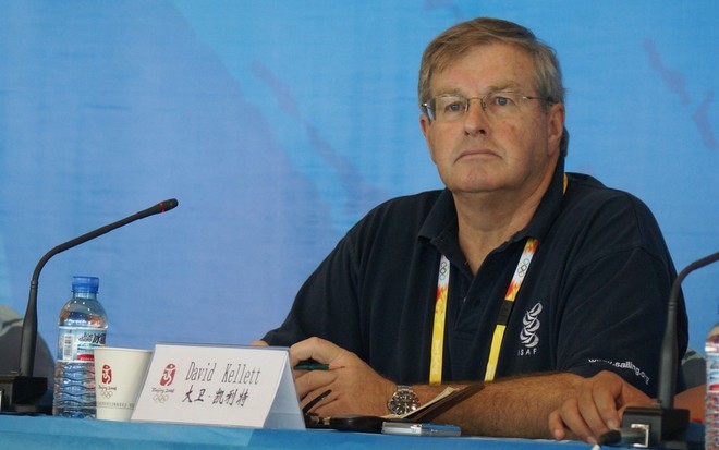 David Kellett - running for ISAF presidency. © Richard Gladwell www.photosport.co.nz