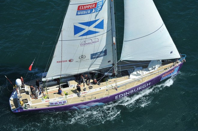 Edinburgh Inspiring Capital - Clipper 11-12 Round the World Yacht Race © Bruce Sutherland/onEdition