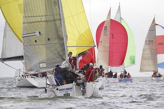 Escape from host club, Royal Yacht Club of Victoria - Lipton Cup Regatta 2011 © Teri Dodds http://www.teridodds.com