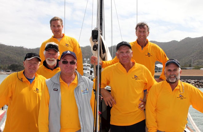 Brilliant Pearl Crew. Eric Hoger is at the back left. Sealink Magnetic Island Race Week 2011 ©  SW