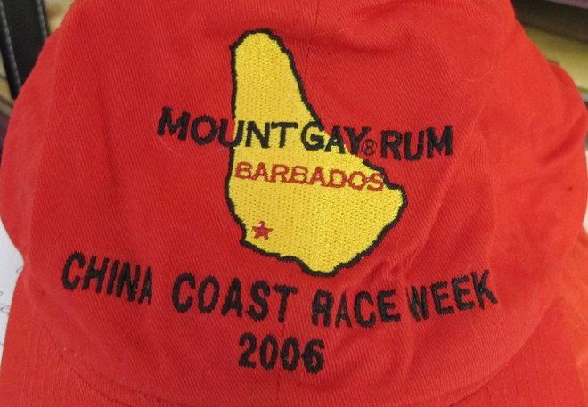 MtGAY hat, RHKYC China Coast Race Week 2006  © Guy Nowell http://www.guynowell.com