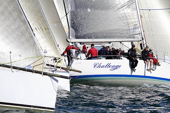 Challenge at race start - ORCV Winter Series 2011, Melbourne, Victoria © Teri Dodds - copyright http://www.teridodds.com