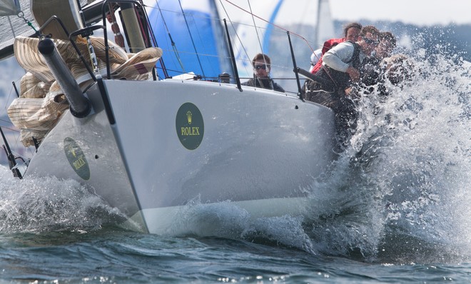 DOUBLE TROUBLE- Sail Number: USA 93204, Owner: Andy Costello, Home Port: Pt Richmond, CA, USA, Yacht Type: J 125, Class: IRC C - Rolex Big Boat Series 2011 - San Francisco ©  Rolex/Daniel Forster http://www.regattanews.com