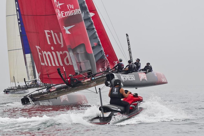  Day 1. - - America’s Cup World Series, Cascais, 6 August 2011 © Ian Roman http://www.ianroman.com