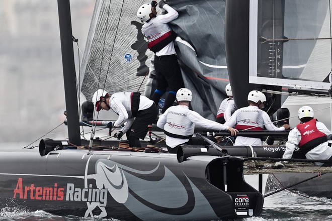 Day 1. - - America’s Cup World Series, Cascais, 6 August 2011 © Ian Roman http://www.ianroman.com