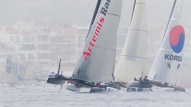 Day 1. - - America’s Cup World Series, Cascais, 6 August 2011 © Ian Roman http://www.ianroman.com