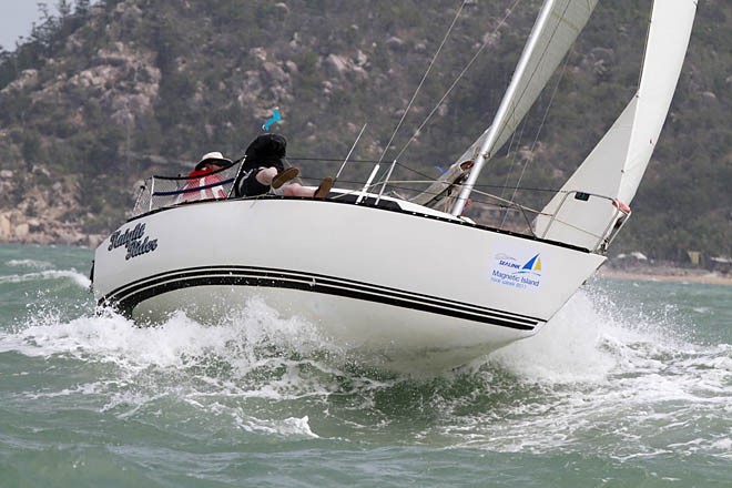 A lot on for the smaller Castle 650 Knight Rider  - Sealink Magnetic Island Race Week 2011 © Teri Dodds http://www.teridodds.com