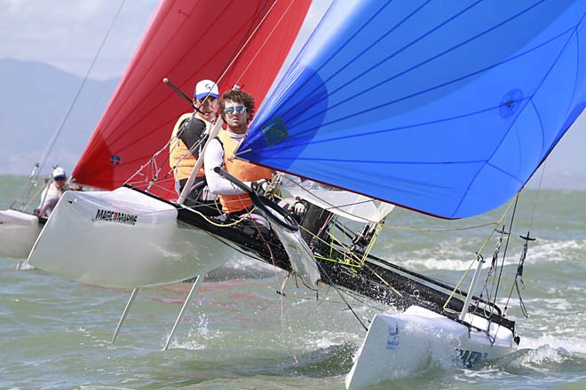 Nacra NQ - Fantasea F18 Australian Championships - Sealink Magnetic Island Race Week 2011 © Teri Dodds http://www.teridodds.com