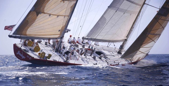 Steinlager 2, winner and new record holder of the  Huelva (Spain) to La Gomera (Canary Islands) race August 2011 © SW