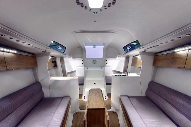Mills Mat 1010 interior - Platinum Yachts Mills Mat 1010 © SW