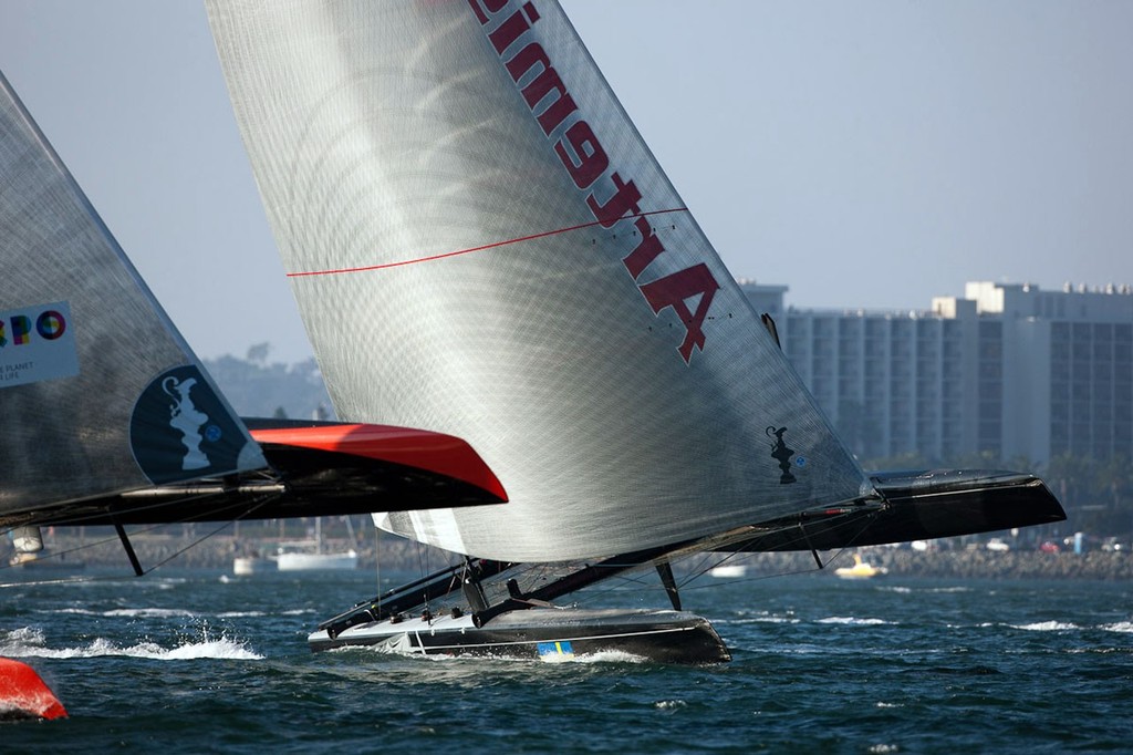 San Diego Match Racing Championship, November 16th 2011, AC45 World Series San Diego. Practice day © Sander van der Borch / Artemis Racing http://www.sandervanderborch.com
