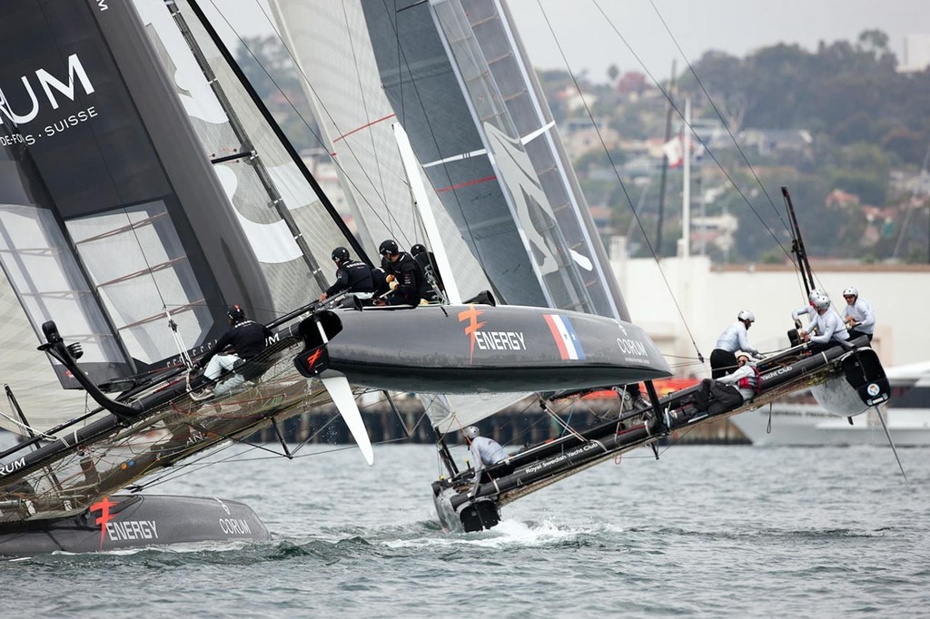 Energy Team - America’s Cup World Series San Diego 2011 © Sander van der Borch / Artemis Racing http://www.sandervanderborch.com