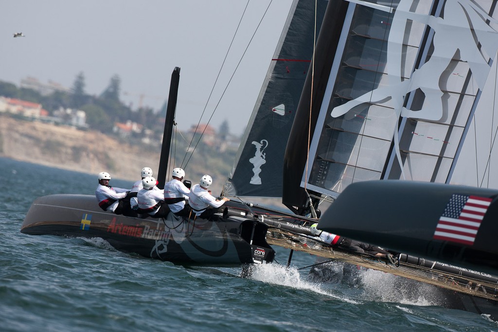 Crews working hard - Artemis Racing - America’s Cup World Series 2011  © Sander van der Borch / Artemis Racing http://www.sandervanderborch.com