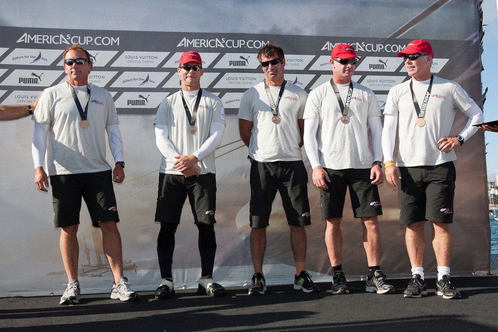 August 13th 2011, AC45 World Series. Sixth day of racing. © Sander van der Borch / Artemis Racing http://www.sandervanderborch.com
