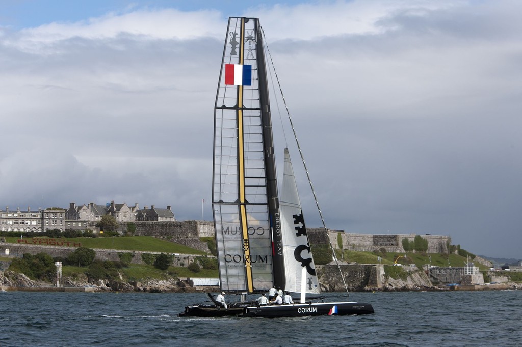 05/098/2011 - Plymouth (UK) - 34th America’s Cup - AC World Series - Plymouth 2011 - monday Training © ACEA - Photo Gilles Martin-Raget http://photo.americascup.com/