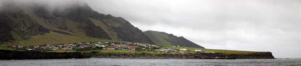 New Edinburgh, the only settlement on Tristan da Cunha, home to a population of 260  &copy; SW