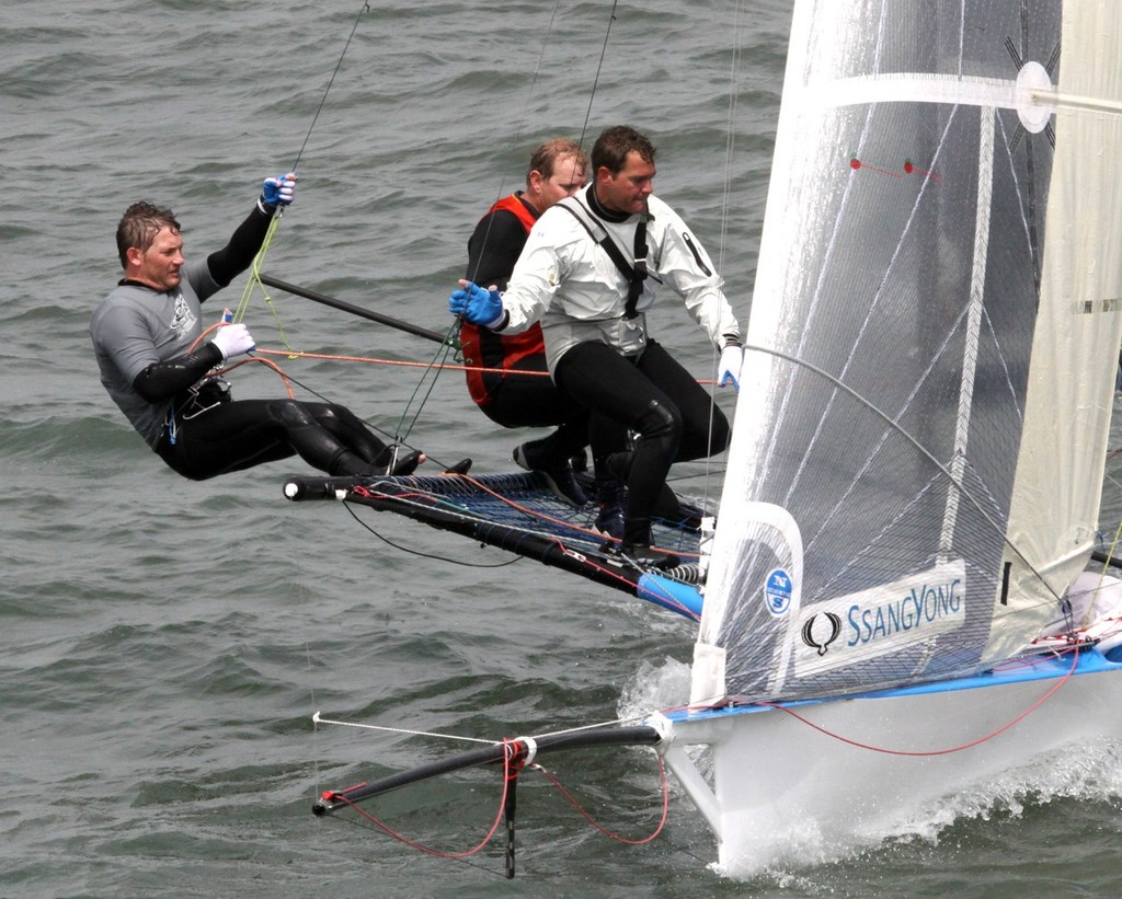 Day 5 of the International 18ft skiff series, San Francisco © Rich Roberts http://www.UnderTheSunPhotos.com