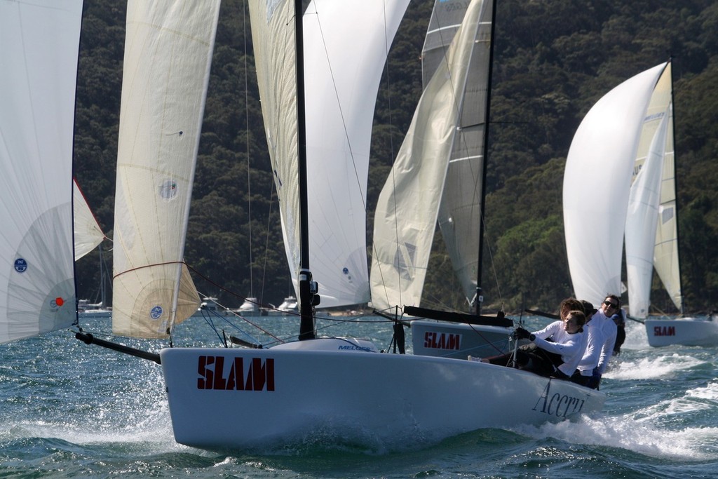 ’Accru’ finished second in the Melges 24 fleet - Alfred’s Festival of Sail © Tom Spithill