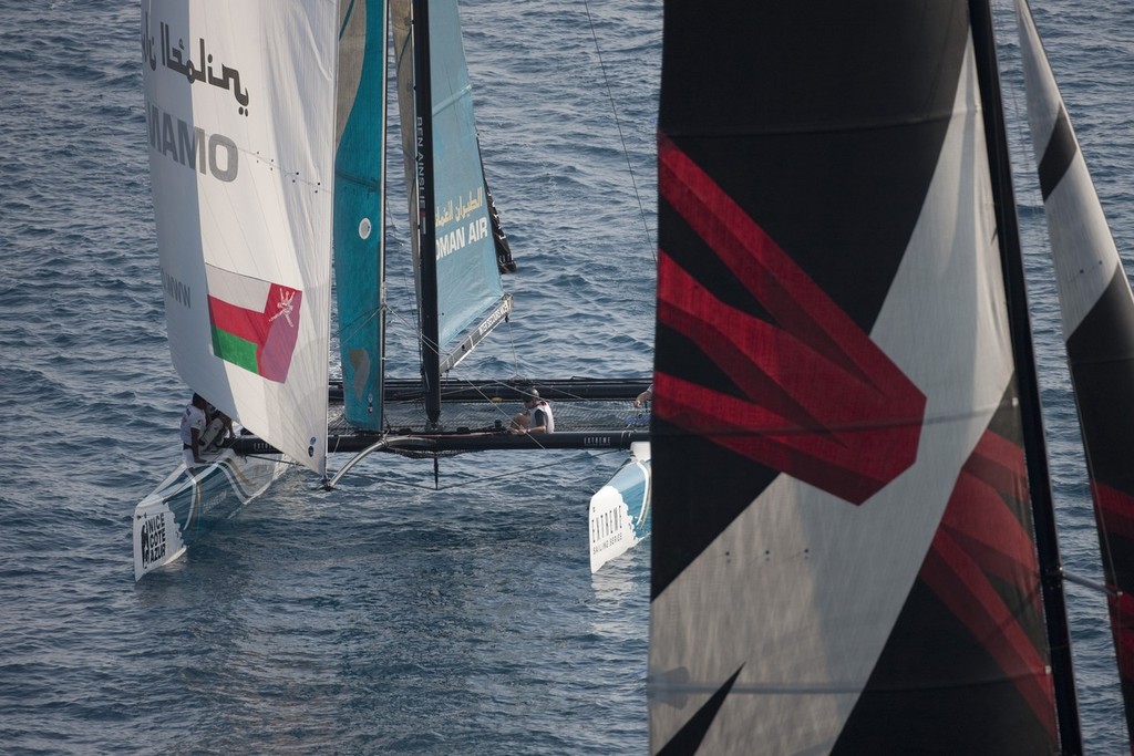 30th September 2011. Extreme Sailing Series 2011 - Act 7. Nice. France<br />
<br />
<br />
 © Lloyd Images http://lloydimagesgallery.photoshelter.com/