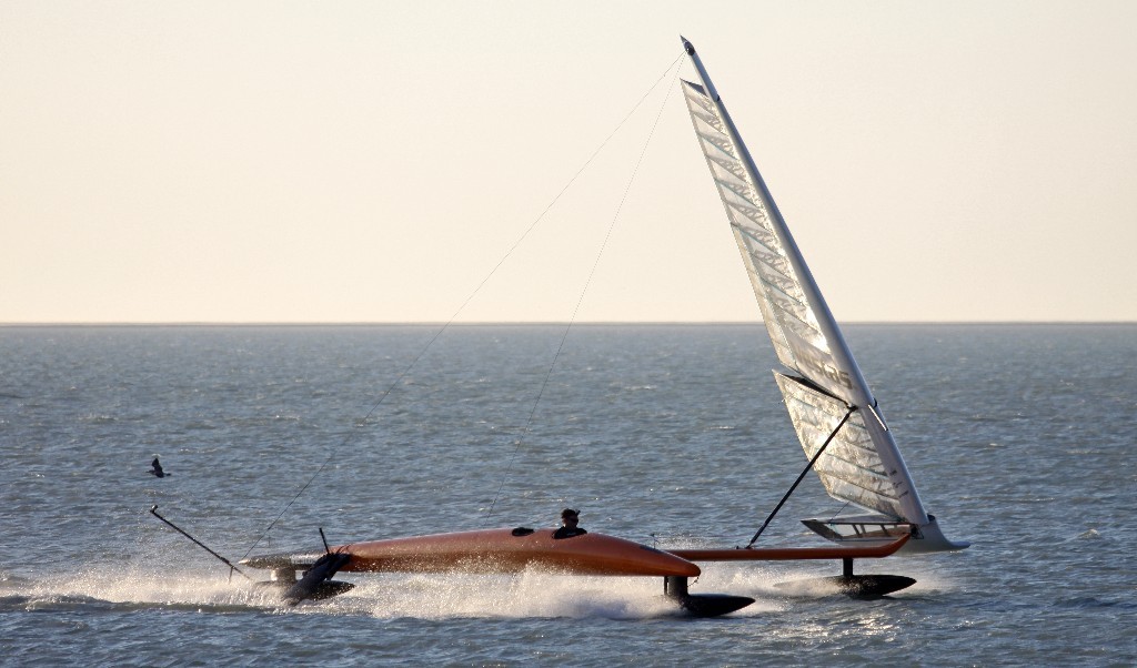 Vestas Sailrocket 2  &copy; Paul Larsen