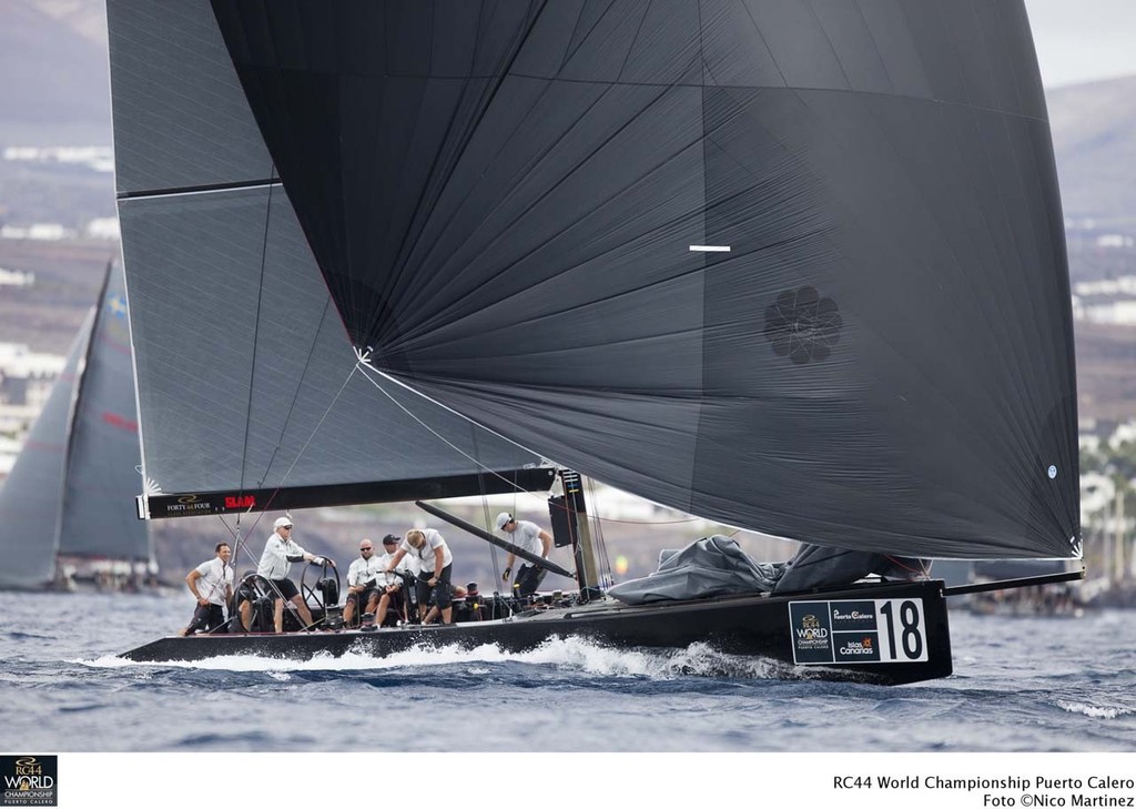 RC44 World Championship Puerto Calero 2011 © Nico Martinez / RC 44 Class Association http://www.rc44.com
