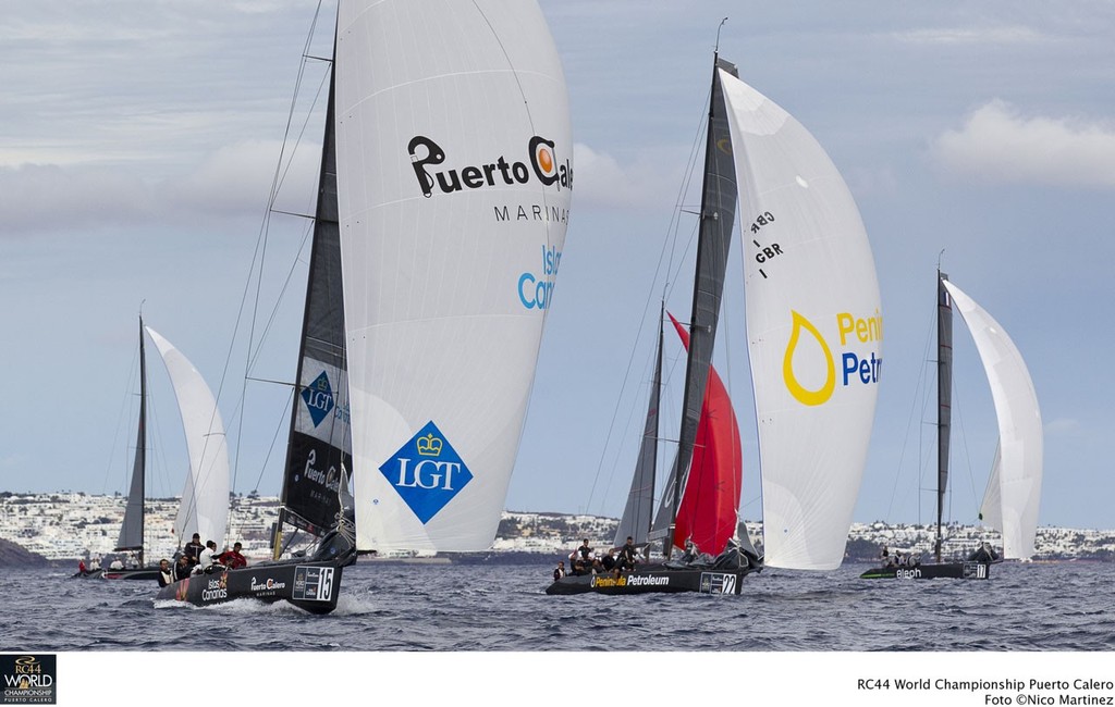 RC44 World Championship Puerto Calero 2011 © Nico Martinez / RC 44 Class Association http://www.rc44.com