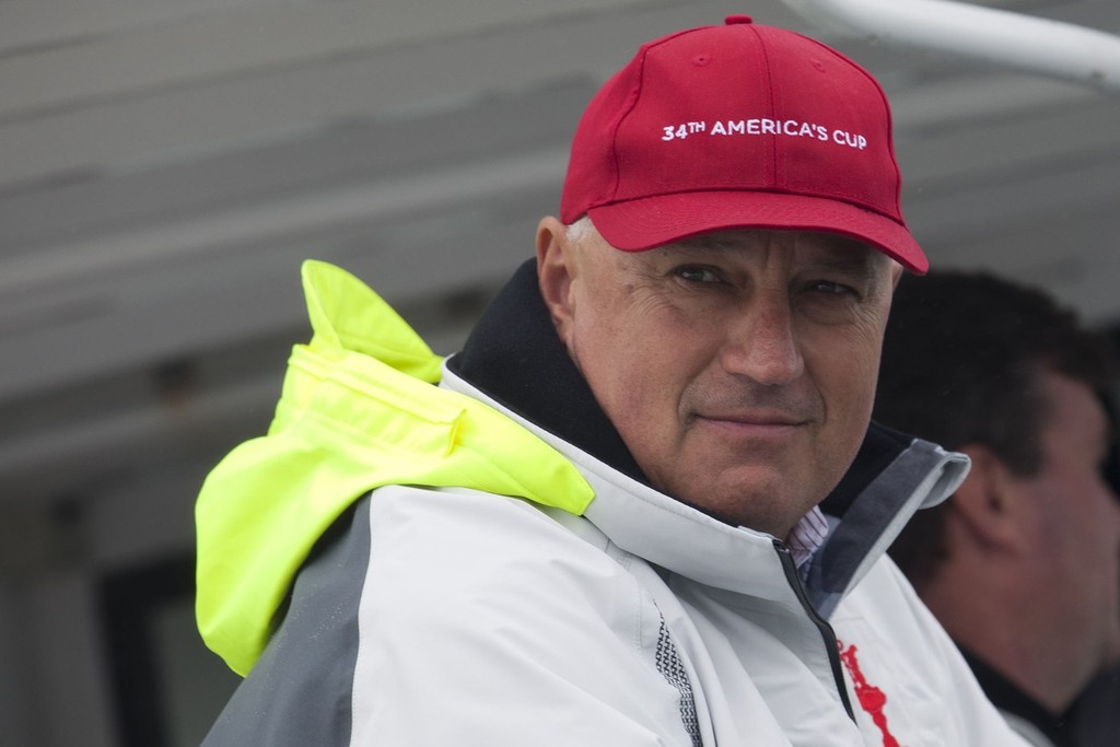 ACRM's Iain Murray photo copyright ACEA - Photo Gilles Martin-Raget http://photo.americascup.com/ taken at  and featuring the  class