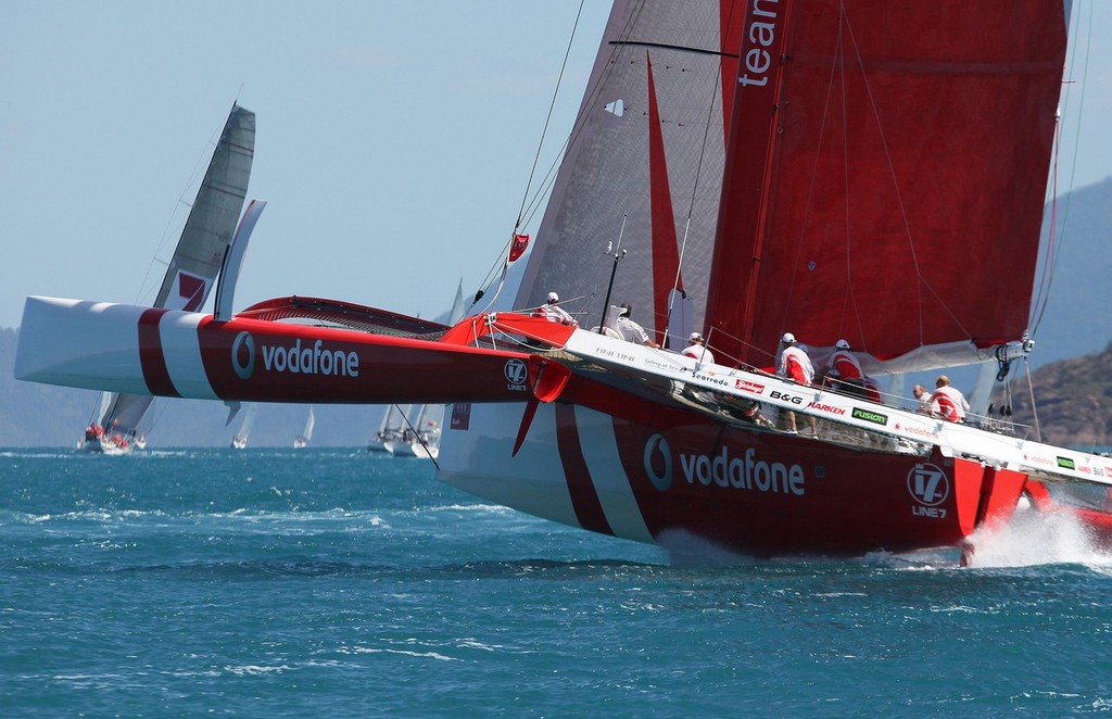 TeamVodafoneSailing - Hamilton Island Race Week 2011 © Crosbie Lorimer http://www.crosbielorimer.com