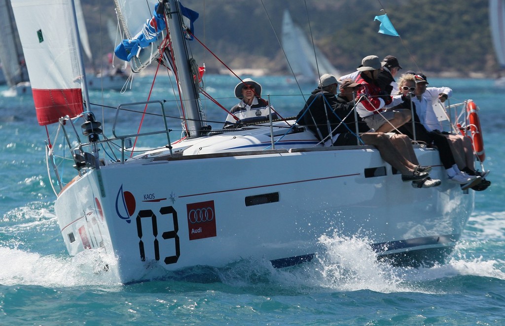 Having Sunsail fun!! So many of them, they are numbered, otherwise it’s Kaos  - Hamilton Island Race Week 2011 © Crosbie Lorimer http://www.crosbielorimer.com