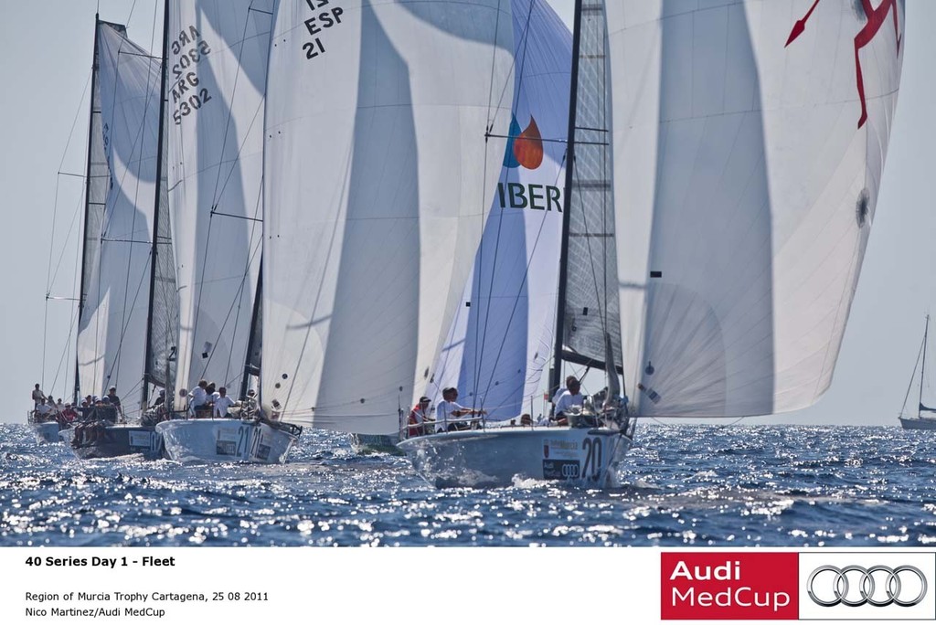 40 Series Day 1: Fleet - Region of Murcia Trophy 2011 © Nico Martinez/Audi MedCup