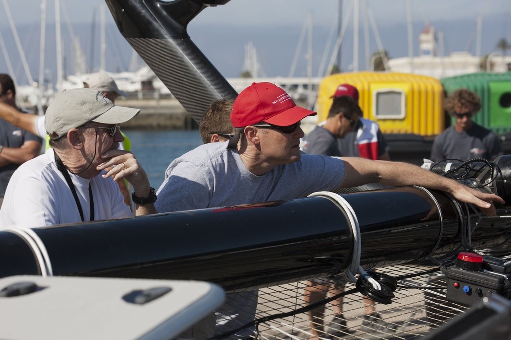 AC World Series - Cascais 2011 - Artemis AC45 measurement © ACEA - Photo Gilles Martin-Raget http://photo.americascup.com/
