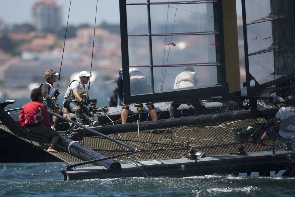  Team Korea - Training Day, Cascais, Portugal 2 August 2011 © ACEA - Photo Gilles Martin-Raget http://photo.americascup.com/