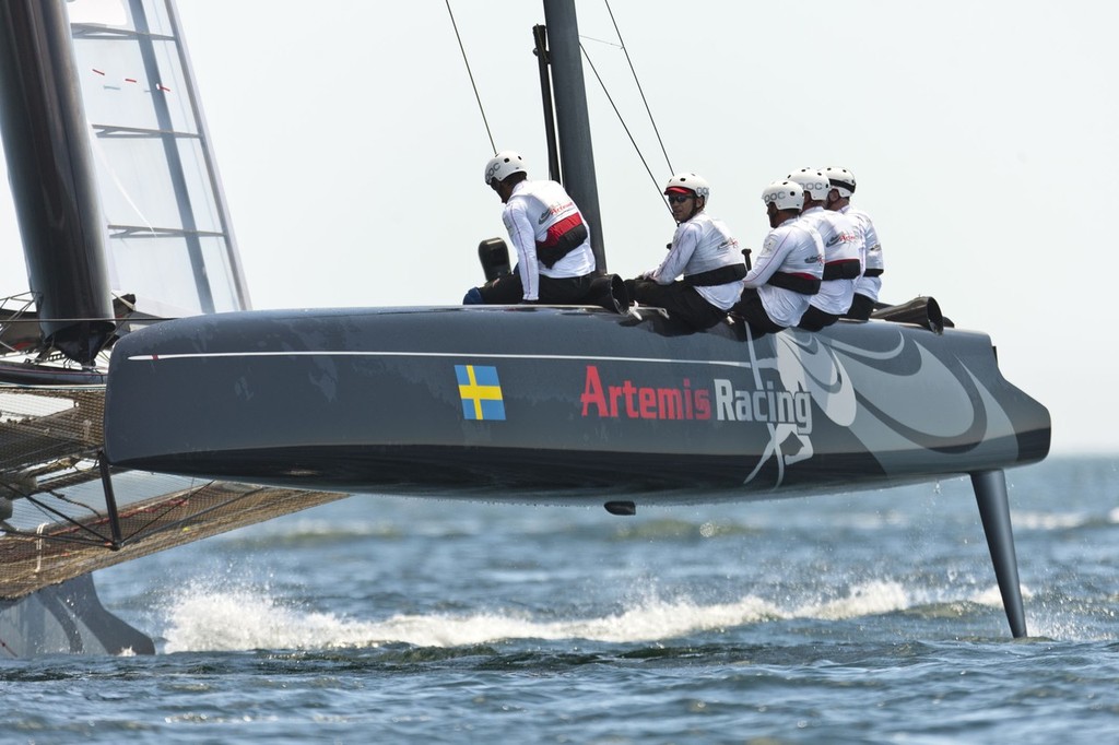 Artemis Racing - - America’s Cup World Series, Cascais, 3 August 2011 © ACEA - Photo Gilles Martin-Raget http://photo.americascup.com/