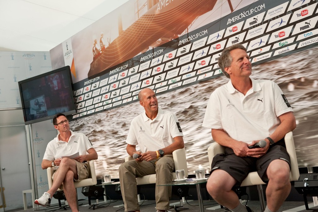 Cascais (PRT) - 34th America’s Cup - AC World Series - Cascais 2011 -  YouTube Partnership Announcement © ACEA - Photo Gilles Martin-Raget http://photo.americascup.com/