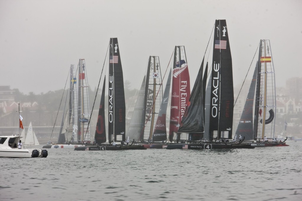 06/08/2011 - Cascais (PRT) - 34th America’s Cup - AC World Series - Cascais 2011 -  Racing Day 1 © ACEA - Photo Gilles Martin-Raget http://photo.americascup.com/