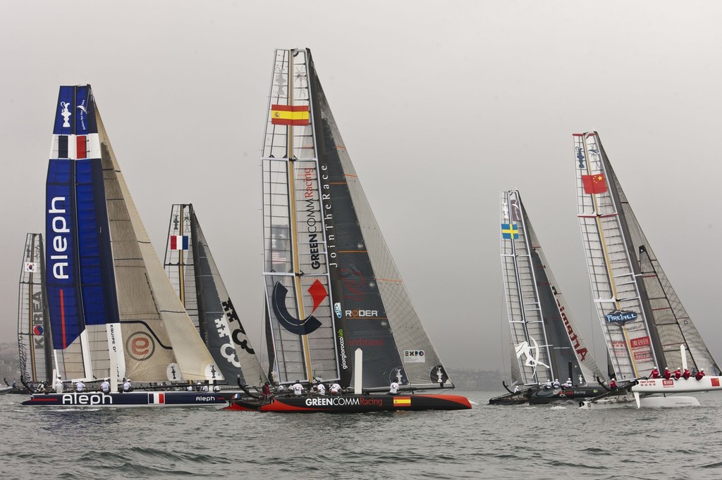 06/08/2011 - Cascais (PRT) - 34th America’s Cup - AC World Series - Cascais 2011 -  Racing Day 1 © ACEA - Photo Gilles Martin-Raget http://photo.americascup.com/