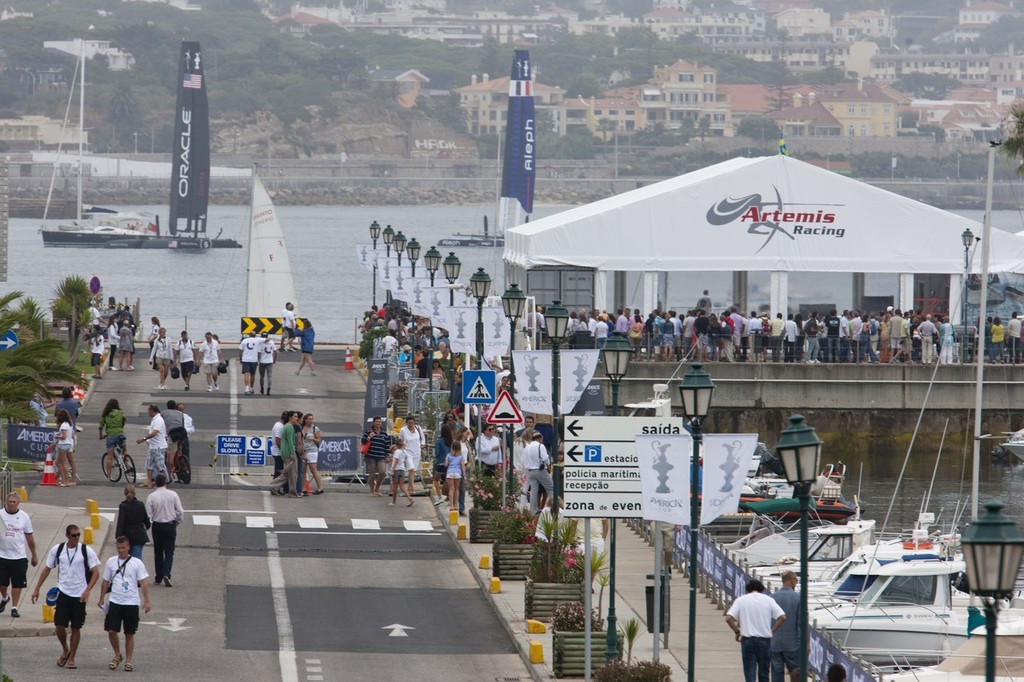 06/08/2011 - Cascais (PRT) - 34th America’s Cup - AC World Series - Cascais 2011 -  Racing Day 1 © ACEA - Photo Gilles Martin-Raget http://photo.americascup.com/