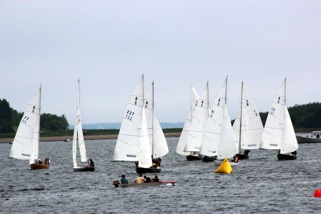 Bluenoses at the finish line - 2011 Chester Race Week © Chester Race Week Organizing Authority