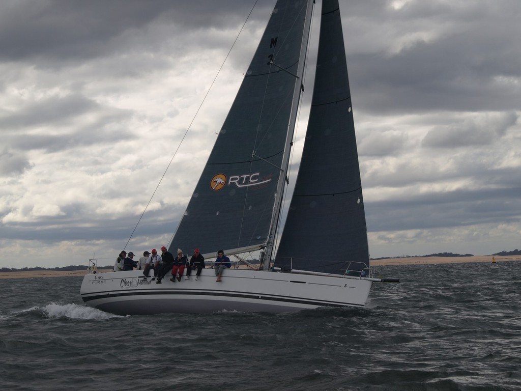 Graeme Hall’s Beneteau First 40. - Sydney Seaplanes NCYC Inner Spring Regatta. Photo: Mic Eggleston photo copyright Richard Howard taken at  and featuring the  class