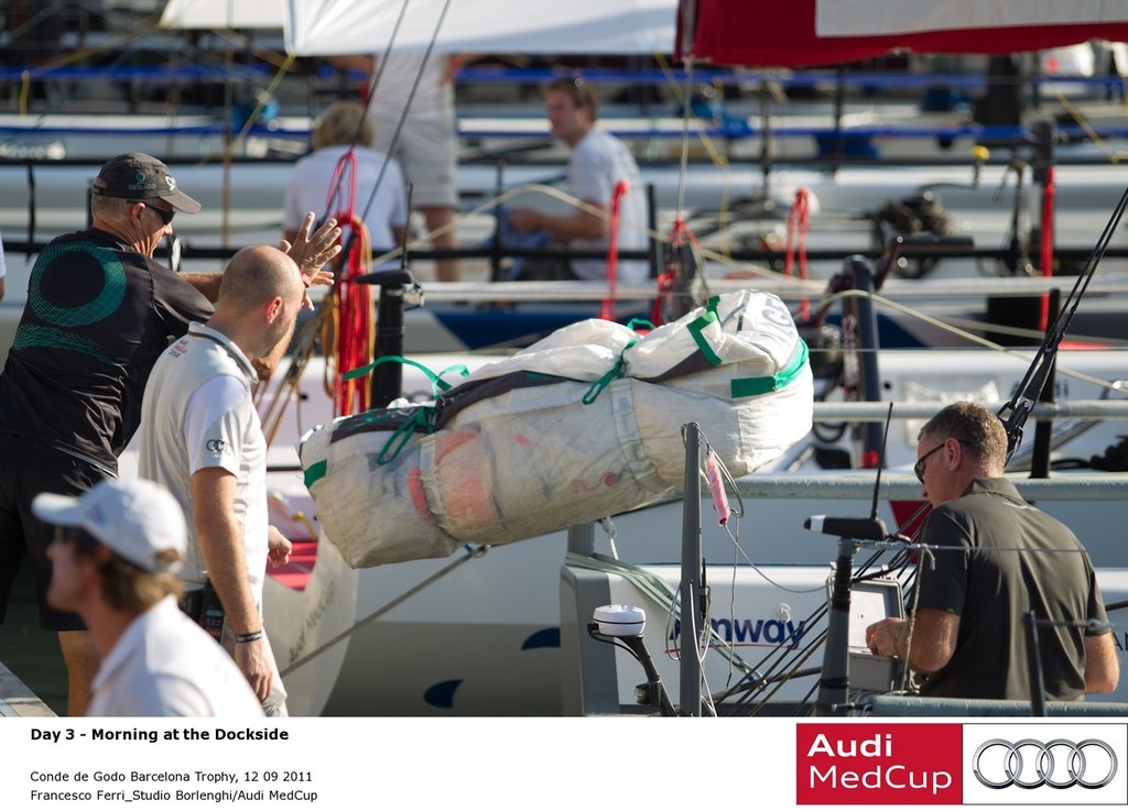 Conde de Godo Barcelona Trophy, 12 09 2011  - Audi MedCup Circuit 2011 photo copyright  Francesco Ferri_Studio Borlenghi/Audi MedCup taken at  and featuring the  class