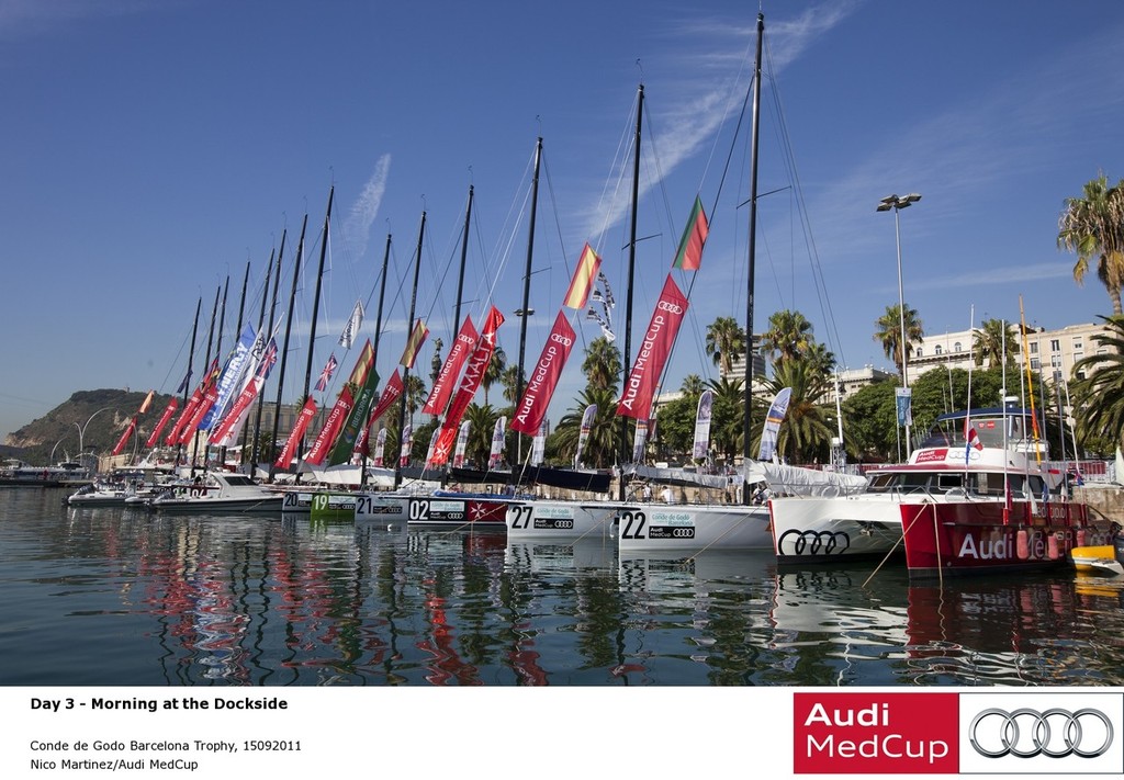 Conde de Godo Barcelona Trophy, 15 09 2011 - Audi MedCup Circuit 2011 photo copyright Nico Martinez/Audi MedCup taken at  and featuring the  class